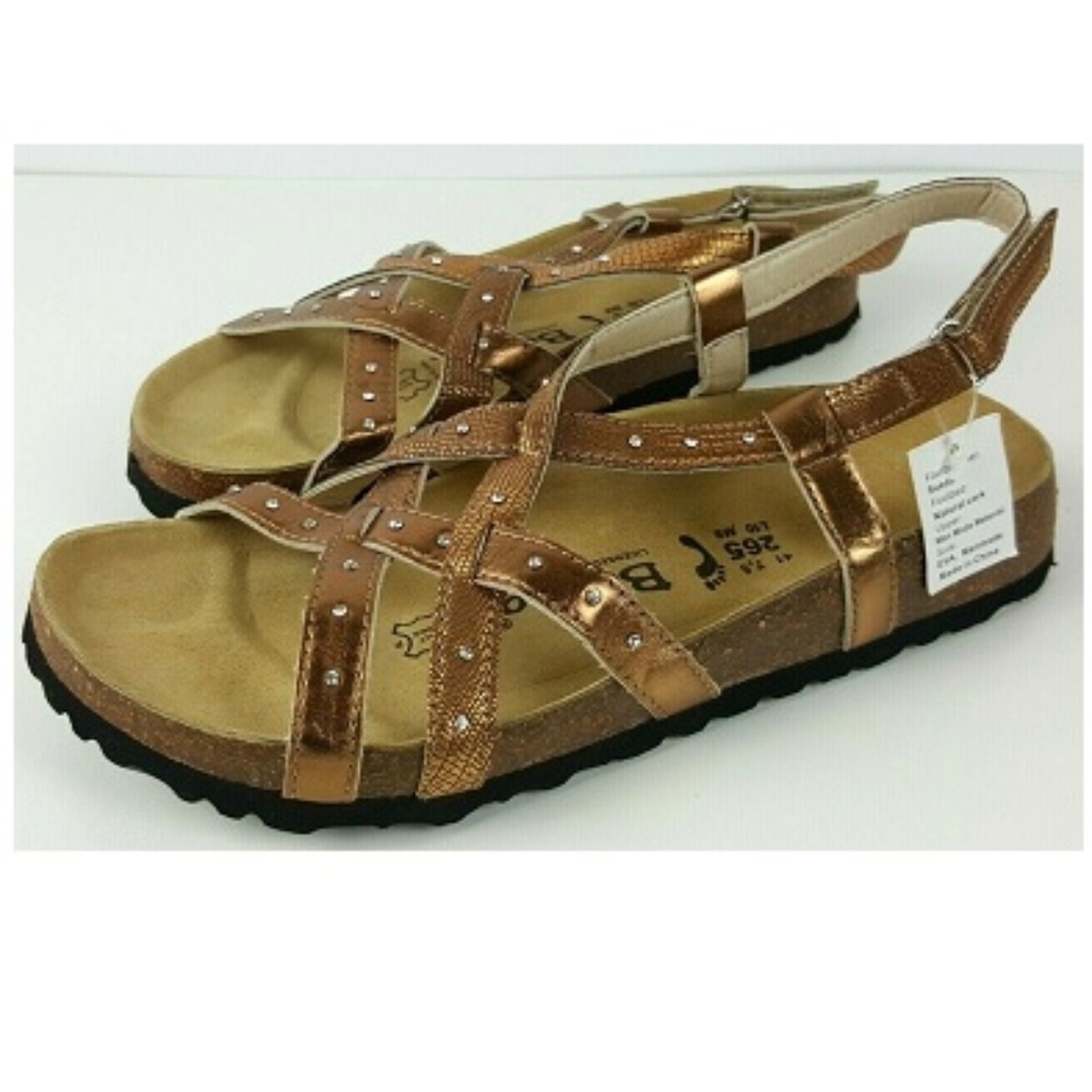 Betula Birkenstock Rhinestone Bronze Size 41 / 10